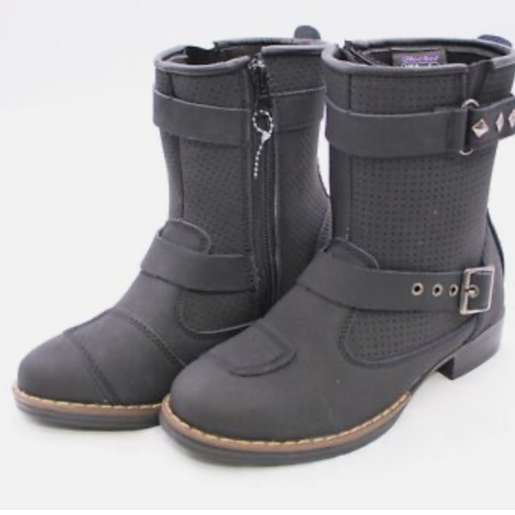 Joe Rocket Shoes - Joe Rocket Moto Adira Womens Boots
Black
Pre~Loved 
Excellent Cond!!!